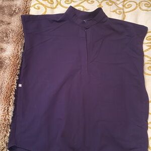 Purple Rafaela Scrub Top
